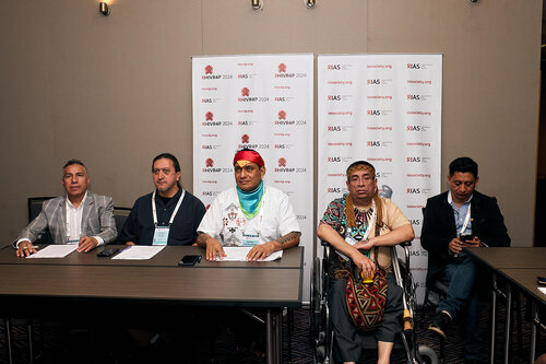 HIVR4P, the 5th HIV Research for Prevention Conference. Lima, Peru. 10 October, 2024

Activists media briefing 

©️ Nicole Bergman / IAS