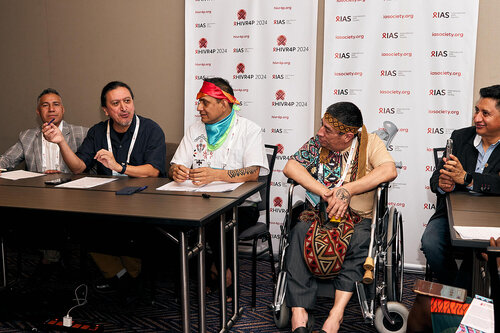 HIVR4P, the 5th HIV Research for Prevention Conference. Lima, Peru. 10 October, 2024

Activists media briefing 

©️ Nicole Bergman / IAS