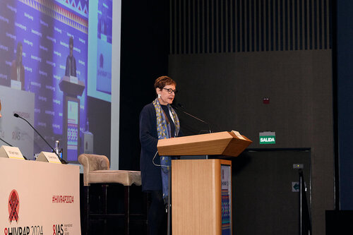 HIVR4P, the 5th HIV Research for Prevention Conference. Lima, Peru. 7 October, 2024

Official press conference
Speakers

©️ Nicole Bergman / IAS