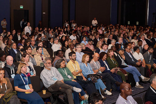 HIVR4P, the 5th HIV Research for Prevention Conference. Lima, Peru. 7 October, 2024

PL01 
Building on successes.
Audience.
©️ Nicole Bergman / IAS