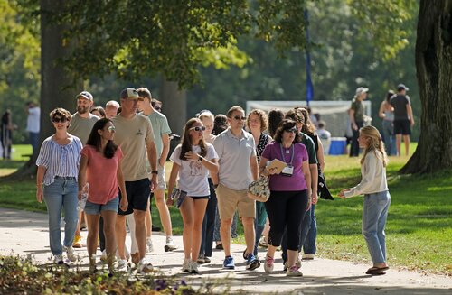 Fall Weekend Saturday, September 27, 2025. (Connecticut College photos by Sean D. Elliot)