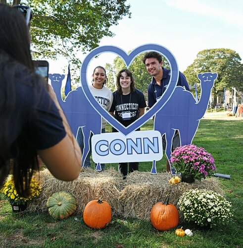 Alumni Association Board of Directors at Fall Weekend Saturday, September 27, 2025. (Connecticut College photos by Sean D. Elliot)