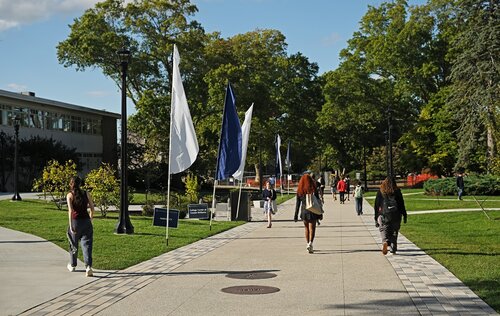 First day of Fall Weekend with pumpkin carving and opening reception Friday, September 26, 2025. (Connecticut College photos by Sean D. Elliot)