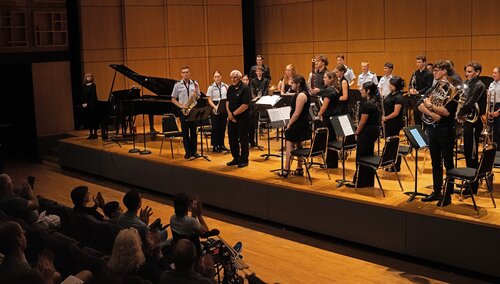Fall Weekend Prism Concert Friday, September 26, 2025 on Tempel Green. (Connecticut College photos by Edward Harrison)