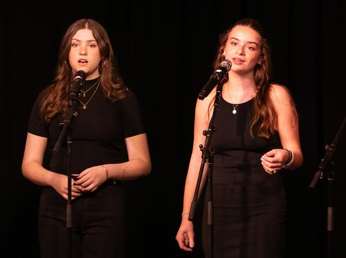 Fall Weekend A Cappella Concert Friday, September 26, 2025 on Tempel Green. (Connecticut College photos by Edward Harrison)