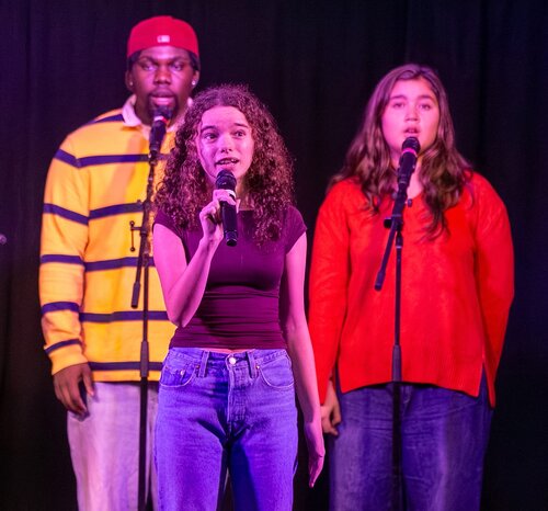 Fall Weekend A Cappella Concert Friday, September 26, 2025 on Tempel Green. (Connecticut College photos by Edward Harrison)