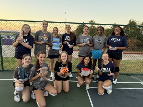 Middle School volleyball
Anything but a cup