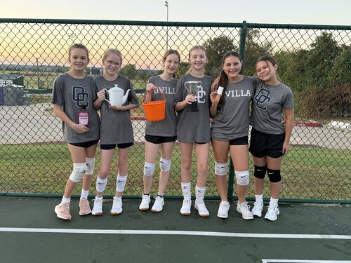 Middle School volleyball
Anything but a cup