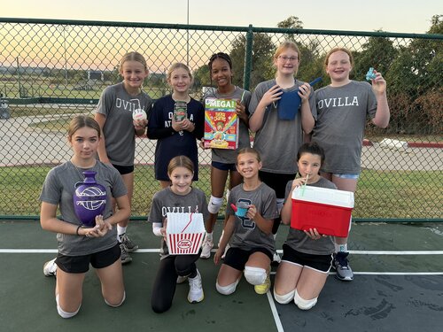 Middle School volleyball
Anything but a cup