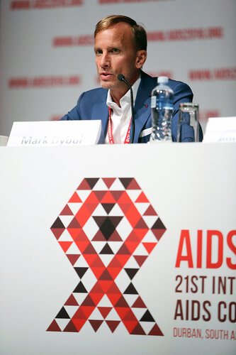 21st International AIDS Conference (AIDS 2016), Durban, South Africa.
Opportunities for and Challenges to Sustainable Financing of the AIDS Response
Symposia Session
Wednesday 20 July : Venue -Session Room 11
CO-CHAIR:
Mark Dybul, The Global Fund to Fight AIDS, Tuberculosis and Malaria, Switzerland 
Photo©International AIDS Society/Abhi Indrarajan