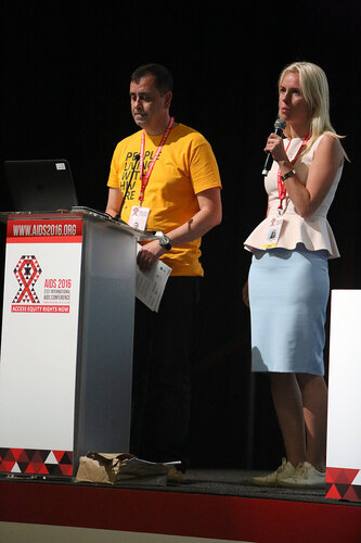 21st International AIDS Conference (AIDS 2016), Durban, South Africa.
Opportunities for and Challenges to Sustainable Financing of the AIDS Response
Symposia Session
Wednesday 20 July : Venue -Session Room 11
Volodymyr Zhovtyak, East Europe and Cental Asia Union of PLWH, Ukraine 
Photo©International AIDS Society/Abhi Indrarajan