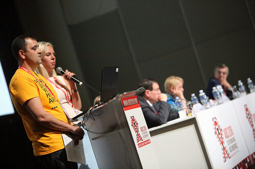 21st International AIDS Conference (AIDS 2016), Durban, South Africa.
Opportunities for and Challenges to Sustainable Financing of the AIDS Response
Symposia Session
Wednesday 20 July : Venue -Session Room 11
Volodymyr Zhovtyak, East Europe and Cental Asia Union of PLWH, Ukraine 
Photo©International AIDS Society/Abhi Indrarajan