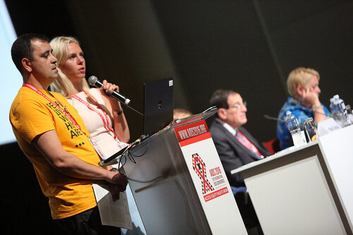 21st International AIDS Conference (AIDS 2016), Durban, South Africa.
Opportunities for and Challenges to Sustainable Financing of the AIDS Response
Symposia Session
Wednesday 20 July : Venue -Session Room 11
Volodymyr Zhovtyak, East Europe and Cental Asia Union of PLWH, Ukraine 
Photo©International AIDS Society/Abhi Indrarajan