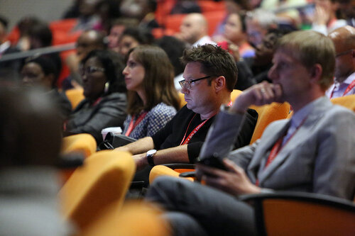 21st International AIDS Conference (AIDS 2016), Durban, South Africa.
Opportunities for and Challenges to Sustainable Financing of the AIDS Response
Symposia Session
Wednesday 20 July : Venue -Session Room 11
Audience
Photo©International AIDS Society/Abhi Indrarajan