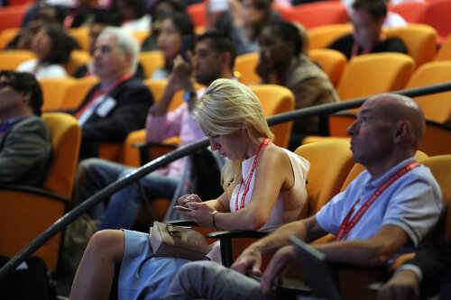 21st International AIDS Conference (AIDS 2016), Durban, South Africa.
Opportunities for and Challenges to Sustainable Financing of the AIDS Response
Symposia Session
Wednesday 20 July : Venue -Session Room 11
Audience
Photo©International AIDS Society/Abhi Indrarajan