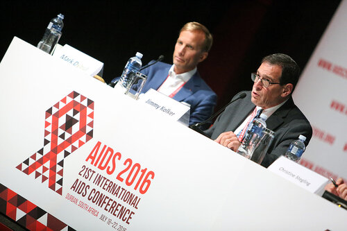 21st International AIDS Conference (AIDS 2016), Durban, South Africa.
Opportunities for and Challenges to Sustainable Financing of the AIDS Response
Symposia Session
Wednesday 20 July : Venue -Session Room 11
CO-CHAIR:
Jimmy Kolker, U.S. Department of Health and Human Services (HHS), United States 
Photo©International AIDS Society/Abhi Indrarajan