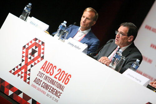 21st International AIDS Conference (AIDS 2016), Durban, South Africa.
Opportunities for and Challenges to Sustainable Financing of the AIDS Response
Symposia Session
Wednesday 20 July : Venue -Session Room 11
CO-CHAIR:
Jimmy Kolker, U.S. Department of Health and Human Services (HHS), United States 
Photo©International AIDS Society/Abhi Indrarajan