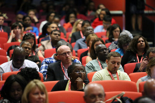 21st International AIDS Conference (AIDS 2016), Durban, South Africa.
Opportunities for and Challenges to Sustainable Financing of the AIDS Response
Symposia Session
Wednesday 20 July : Venue -Session Room 11
Audience
Photo©International AIDS Society/Abhi Indrarajan