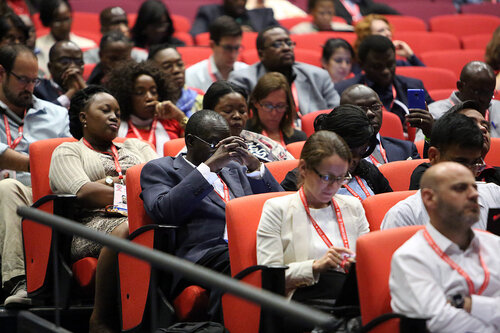 21st International AIDS Conference (AIDS 2016), Durban, South Africa.
Opportunities for and Challenges to Sustainable Financing of the AIDS Response
Symposia Session
Wednesday 20 July : Venue -Session Room 11
Audience
Photo©International AIDS Society/Abhi Indrarajan