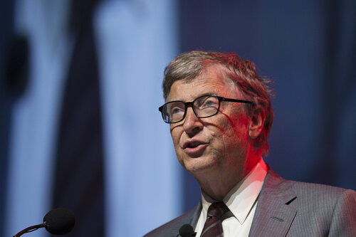 Accelerating the Decline of the Burden and Incidence of HIV in Sub-Saharan Africa (WESS01) Special Session.
Bill Gates speaks, 20 July, 2016.
Photo©International AIDS Society/Rogan Ward