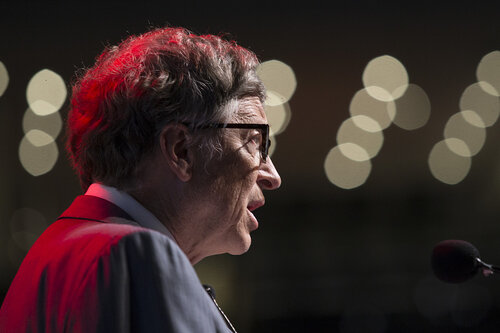 Accelerating the Decline of the Burden and Incidence of HIV in Sub-Saharan Africa (WESS01) Special Session.
Bill Gates speaks, 20 July, 2016.
Photo©International AIDS Society/Rogan Ward