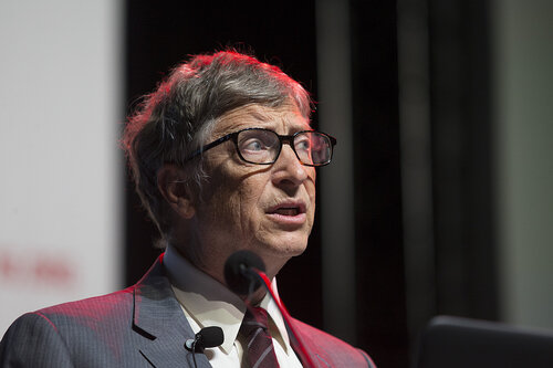 Accelerating the Decline of the Burden and Incidence of HIV in Sub-Saharan Africa (WESS01) Special Session.
Bill Gates speaks, 20 July, 2016.
Photo©International AIDS Society/Rogan Ward