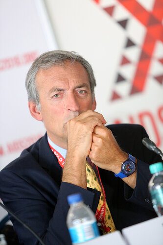 21st International AIDS Conference (AIDS 2016), Durban, South Africa.
Wednesday 20 July : Venue DURBAN ICC - Press Conference Room 2 (In Media Centre)
Official Press Conference : Scaling up HIV Treatment in the Developing World
Francois Dabis
Photo©International AIDS Society/Abhi Indrarajan