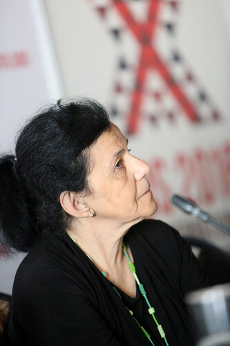 21st International AIDS Conference (AIDS 2016), Durban, South Africa.
Wednesday 20 July : Venue DURBAN ICC - Press Conference Room 2 (In Media Centre)
Official Press Conference : Scaling up HIV Treatment in the Developing World
Wafaa El-Sadr
Photo©International AIDS Society/Abhi Indrarajan
