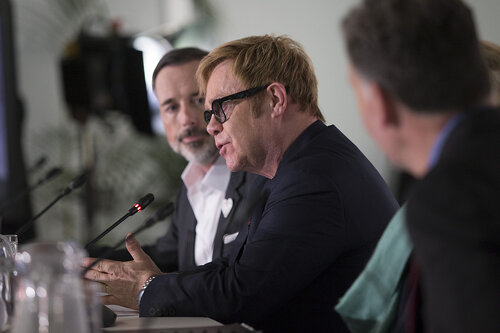 21st International AIDS Conference (AIDS 2016), Durban, South Africa.
Press Conference: Elton John and PEPFAR
Sir Elton John , 20 July, 2016.
Photo©International AIDS Society/Rogan Ward