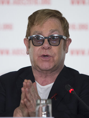 21st International AIDS Conference (AIDS 2016), Durban, South Africa.
Press Conference: Elton John and PEPFAR
Sir Elton John , 20 July, 2016.
Photo©International AIDS Society/Rogan Ward