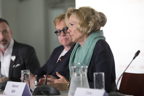 21st International AIDS Conference (AIDS 2016), Durban, South Africa.
Press Conference: Elton John and PEPFAR
Ambassador Deborah Birx , 20 July, 2016.
Photo©International AIDS Society/Rogan Ward