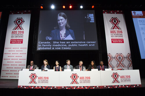 21st International AIDS Conference (AIDS 2016), Durban, South Africa.
What is our goal? (WEPL01)
 , 20 July, 2016.
Photo©International AIDS Society/Rogan Ward