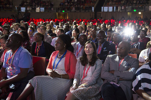 21st International AIDS Conference (AIDS 2016), Durban, South Africa.
What is our goal? (WEPL01)
 , 20 July, 2016.
Photo©International AIDS Society/Rogan Ward