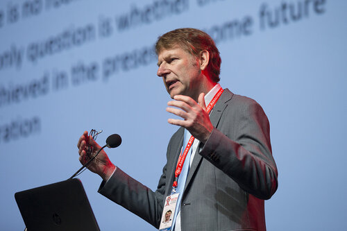 21st International AIDS Conference (AIDS 2016), Durban, South Africa.
What is our goal? (WEPL03)
TB and Co-Infections: The Long Game 
Anton Pozniak, Chelsea and Westminster Hospital NHS Trust, United Kingdom, 20 July, 2016.
Photo©International AIDS Society/Rogan Ward