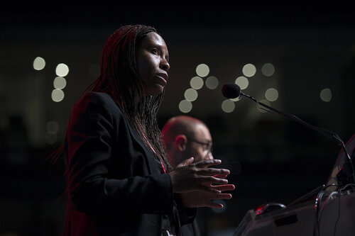 21st International AIDS Conference (AIDS 2016), Durban, South Africa.
What is our goal? (WEPL0106)
Youth Focus: Adolescents at Risk and in the Lead 
Tariro Makadzange, 20 July, 2016.
Photo©International AIDS Society/Rogan Ward