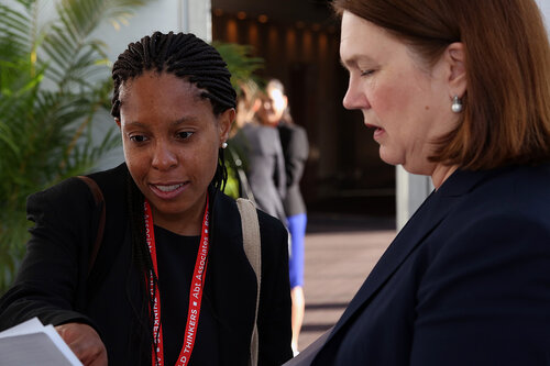 21st International AIDS Conference (AIDS 2016), Durban, South Africa.
Wednesday July 2016, VENUE : Durban ICC (Green Room)
Wednesday Plenary
Backstage Pictures before going onto stage
Photo©International AIDS Society/Abhi Indrarajan