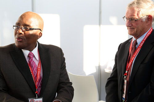 21st International AIDS Conference (AIDS 2016), Durban, South Africa.
Wednesday July 2016, VENUE : Durban ICC (Green Room)
Wednesday Plenary
Backstage Pictures before going onto stage
Photo©International AIDS Society/Abhi Indrarajan