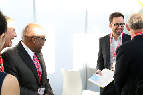 21st International AIDS Conference (AIDS 2016), Durban, South Africa.
Wednesday July 2016, VENUE : Durban ICC (Green Room)
Wednesday Plenary
Backstage Pictures before going onto stage
Photo©International AIDS Society/Abhi Indrarajan
