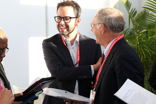 21st International AIDS Conference (AIDS 2016), Durban, South Africa.
Wednesday July 2016, VENUE : Durban ICC (Green Room)
Wednesday Plenary
Backstage Pictures before going onto stage
Photo©International AIDS Society/Abhi Indrarajan