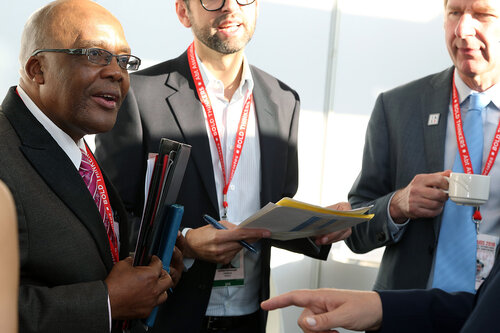 21st International AIDS Conference (AIDS 2016), Durban, South Africa.
Wednesday July 2016, VENUE : Durban ICC (Green Room)
Wednesday Plenary
Backstage Pictures before going onto stage
Photo©International AIDS Society/Abhi Indrarajan
