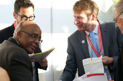 21st International AIDS Conference (AIDS 2016), Durban, South Africa.
Wednesday July 2016, VENUE : Durban ICC (Green Room)
Wednesday Plenary
Backstage Pictures before going onto stage
Photo©International AIDS Society/Abhi Indrarajan