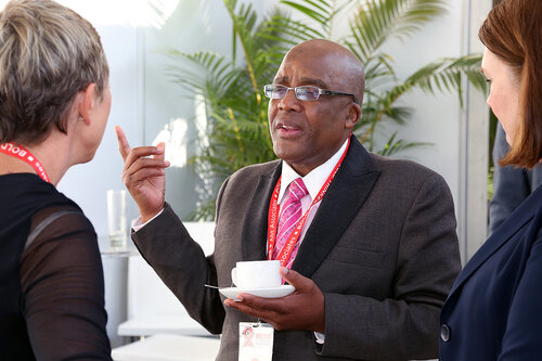 21st International AIDS Conference (AIDS 2016), Durban, South Africa.
Wednesday July 2016, VENUE : Durban ICC (Green Room)
Wednesday Plenary
Backstage Pictures before going onto stage
Photo©International AIDS Society/Abhi Indrarajan
