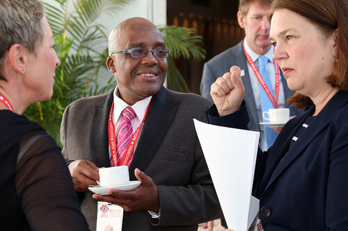 21st International AIDS Conference (AIDS 2016), Durban, South Africa.
Wednesday July 2016, VENUE : Durban ICC (Green Room)
Wednesday Plenary
Backstage Pictures before going onto stage
Photo©International AIDS Society/Abhi Indrarajan