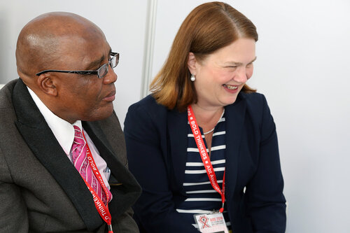 21st International AIDS Conference (AIDS 2016), Durban, South Africa.
Wednesday July 2016, VENUE : Durban ICC (Green Room)
Wednesday Plenary
Backstage Pictures before going onto stage
Photo©International AIDS Society/Abhi Indrarajan