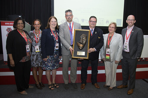 21st International AIDS Conference (AIDS 2016), Durban, South Africa.
The Robert Carr Research Award and Lecture (TUCA14)
 , 19 July, 2016.
Photo©International AIDS Society/Rogan Ward