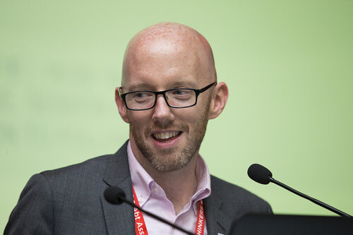 21st International AIDS Conference (AIDS 2016), Durban, South Africa.
The Robert Carr Research Award and Lecture (TUCA14)
Owen Ryan, 19 July, 2016.
Photo©International AIDS Society/Rogan Ward