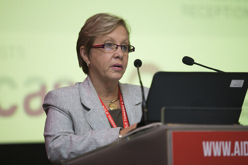 21st International AIDS Conference (AIDS 2016), Durban, South Africa.
The Robert Carr Research Award and Lecture (TUCA14)
J. Carolyn Gomes, 19 July, 2016.
Photo©International AIDS Society/Rogan Ward