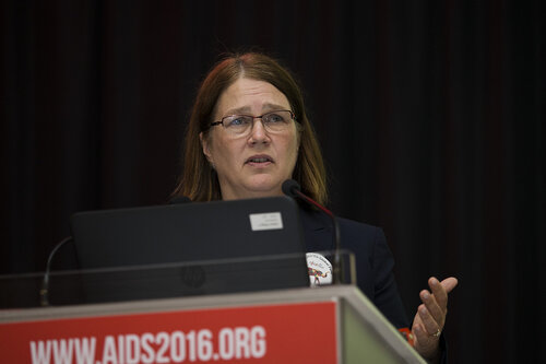 21st International AIDS Conference (AIDS 2016), Durban, South Africa.
The Robert Carr Research Award and Lecture (TUCA14)
Jane Philpott, 19 July, 2016.
Photo©International AIDS Society/Rogan Ward