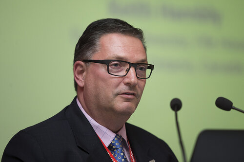 21st International AIDS Conference (AIDS 2016), Durban, South Africa.
The Robert Carr Research Award and Lecture (TUCA14)
Keith Hambly, 19 July, 2016.
Photo©International AIDS Society/Rogan Ward