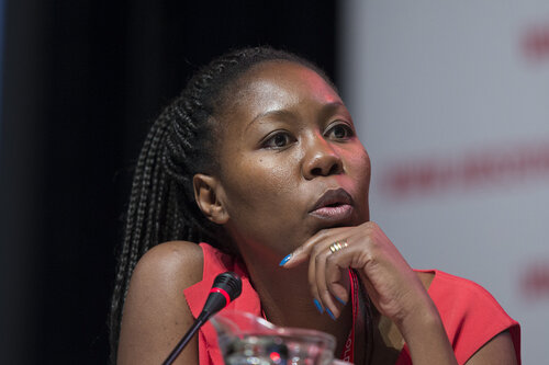 21st International AIDS Conference (AIDS 2016), Durban, South Africa.
Turning the Tide for Adolescent Girls and Young Women: How Realizing Gender Equality and Securing Women’s Human Rights are Essential for Reaching the End of AIDS (TUSY0603)
 Sisonke Msimang, Independent, South Africa, 19 July, 2016.
Photo©International AIDS Society/Rogan Ward